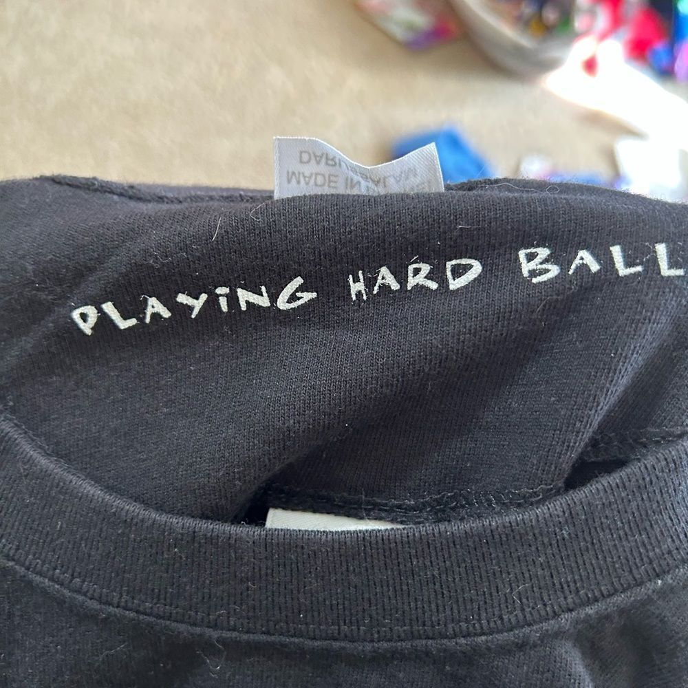 Warner Bros Looney Tunes Playing Hard Ball Taz Bugs Bunny Tshirt - Picture 3 of 5